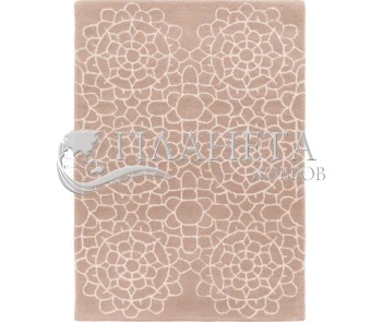 Шерстяний килим Matrix MAX 18 Crochet Beige - Висока якість за найкращою ціною в Україні